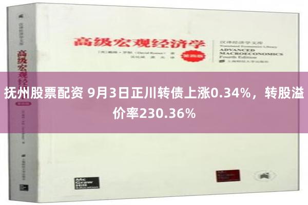 抚州股票配资 9月3日正川转债上涨0.34%，转股溢价率230.36%