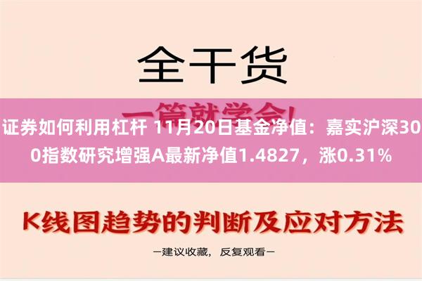 证券如何利用杠杆 11月20日基金净值：嘉实沪深300指数研究增强A最新净值1.4827，涨0.31%